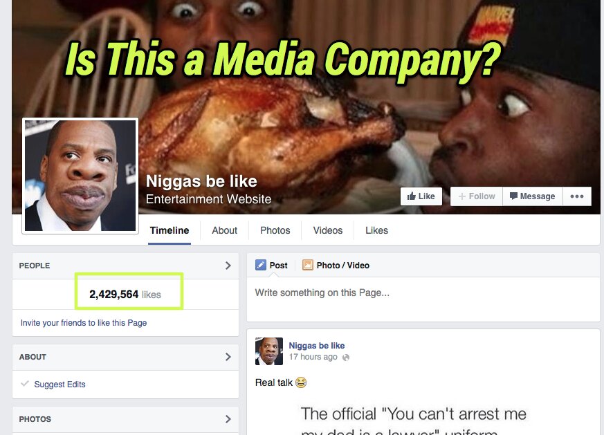 media-company-niggaz-be-like